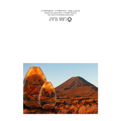 Desert Road Greeting Card