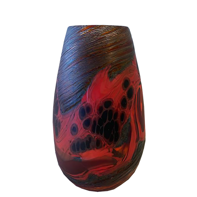 Fiery Mountain Dark Red Teardrop Regular