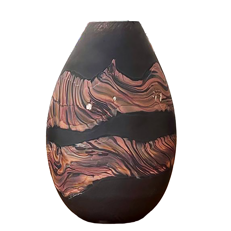 Obsidian Teardrop Medium