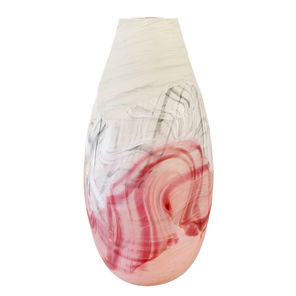 Pink & White Terraces Teardrop Large 11335