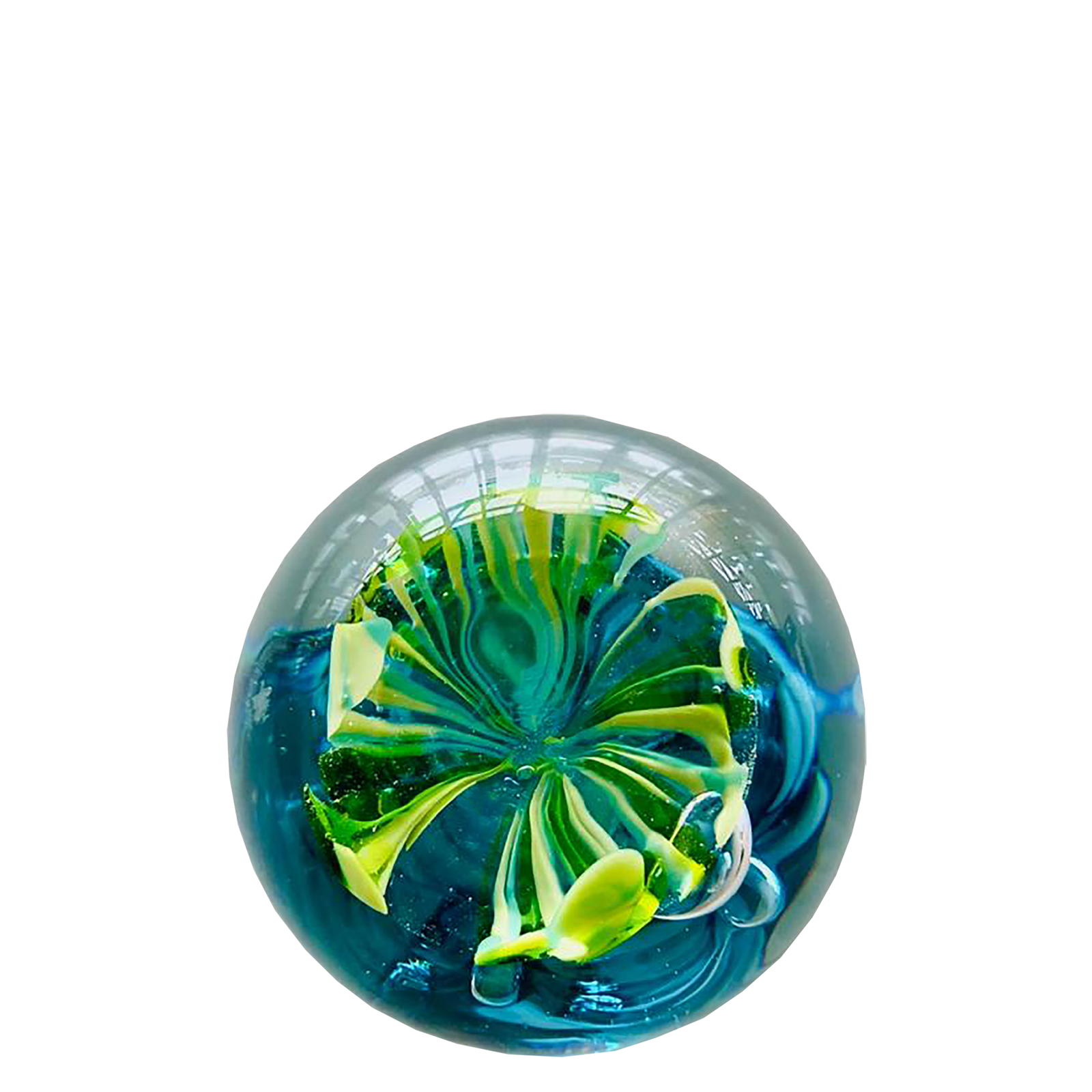 ART store GLASS PAPERWEIGHT